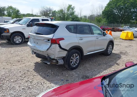 2020 Hyundai Santa Fe Se из США, поврежденный, VIN 5NMS2CAD3LH158780